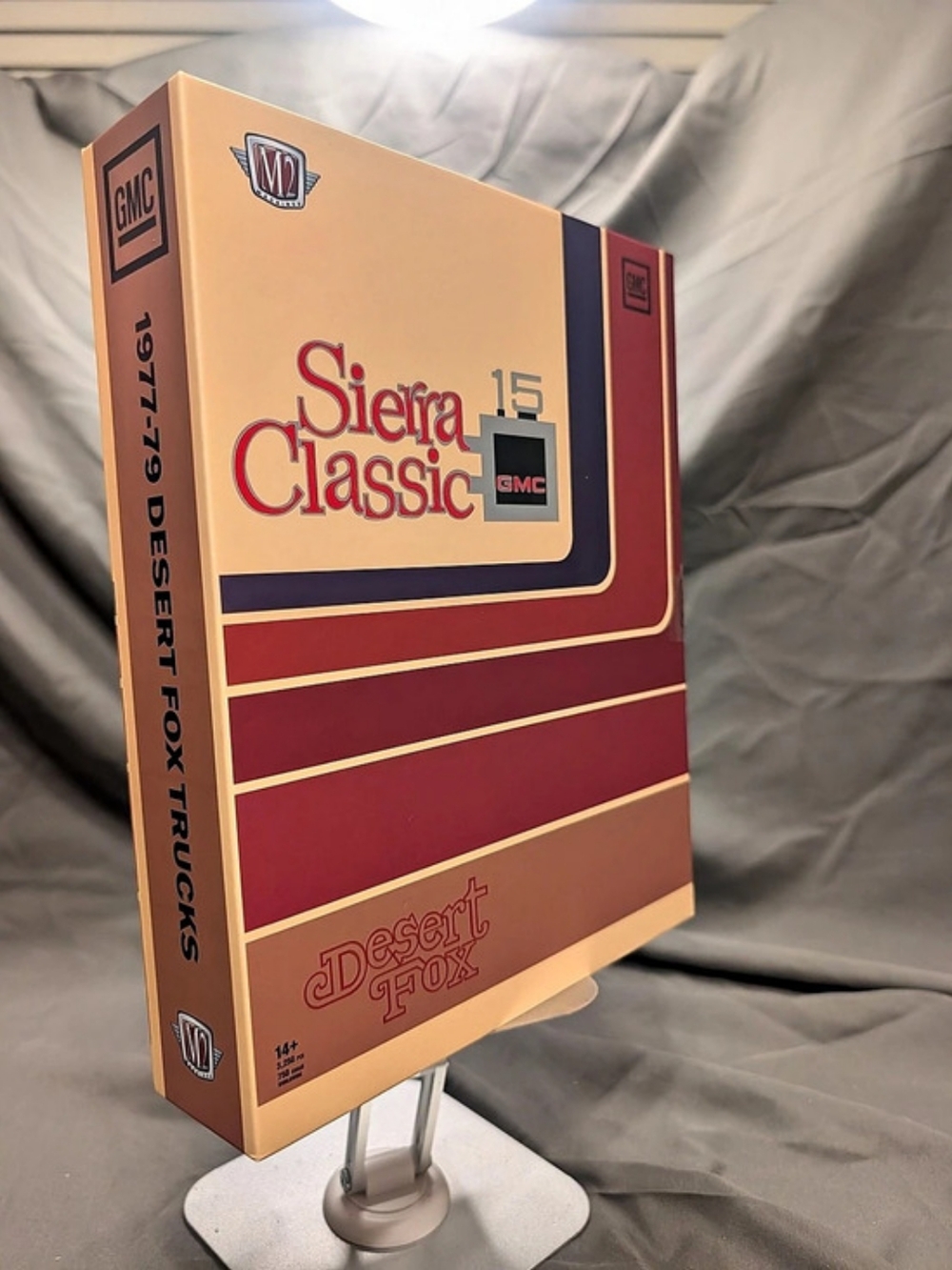 GMC Sierra Classic 15 Desert Fox Truck Collectible Display Box